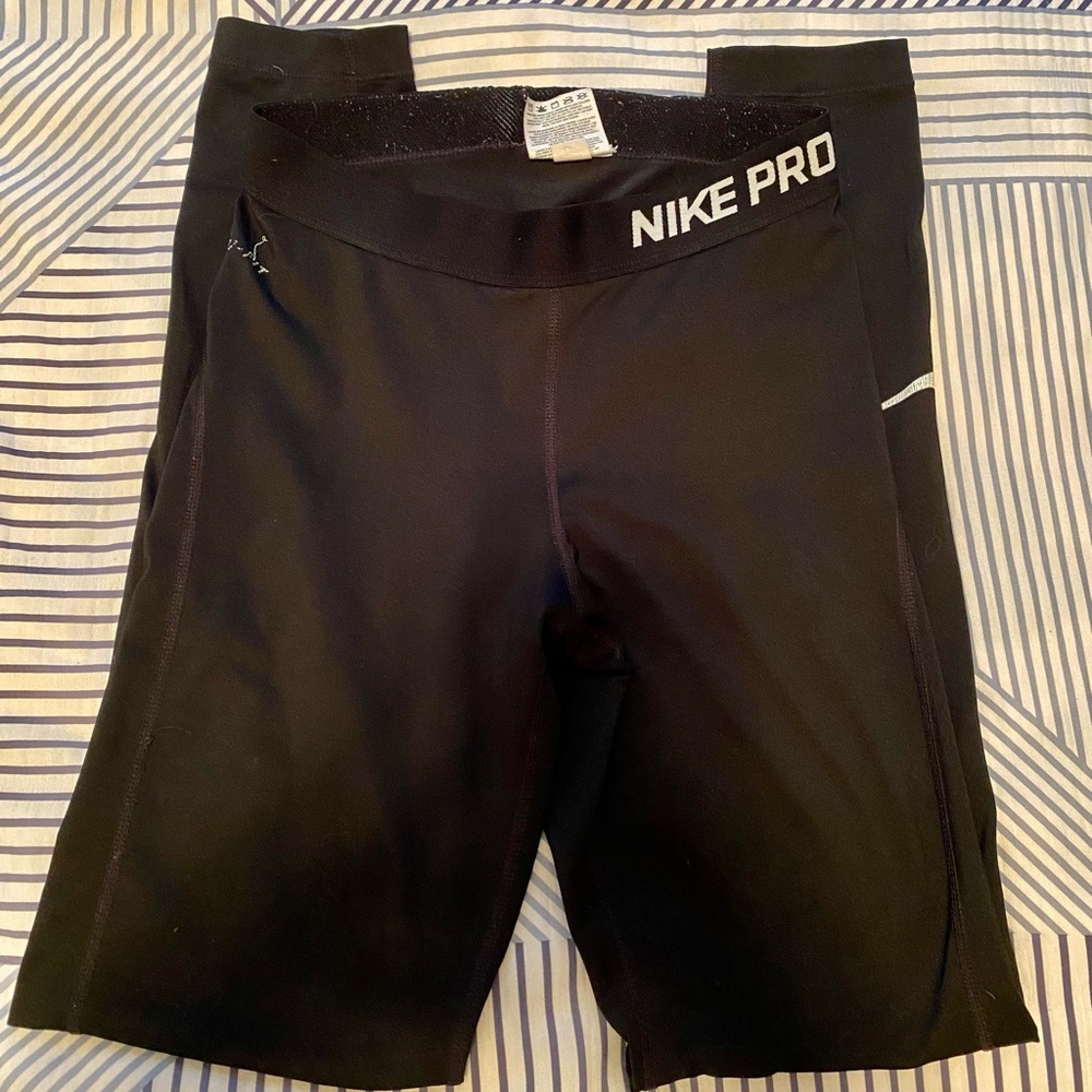 Nike Dri-Fit Pro Long Pant Leggings Size Medium